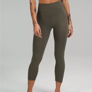 Lululemon Align Leggings 21” in Olive